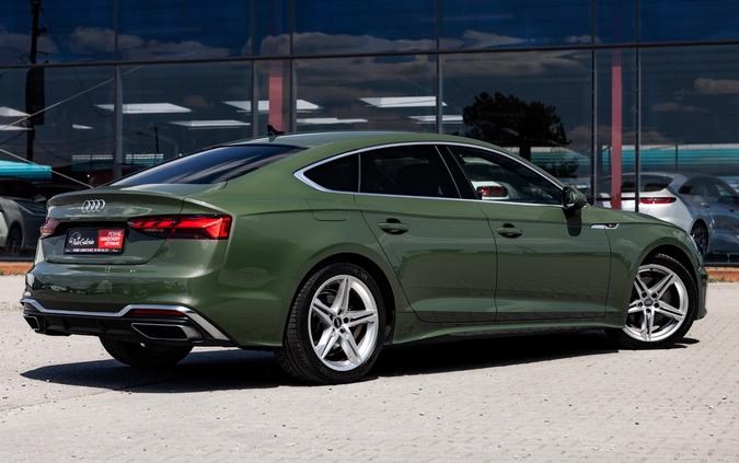 Audi A5 cena 152900 przebieg: 125431, rok produkcji 2022 z Chodzież małe 781
